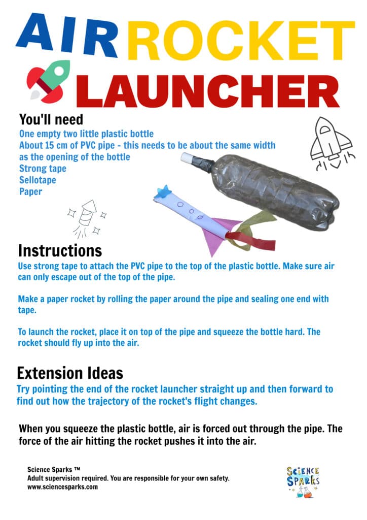 air rocket launcher instructions