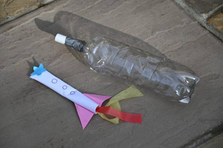 Easy Air Rocket Launcher STEM Challenge