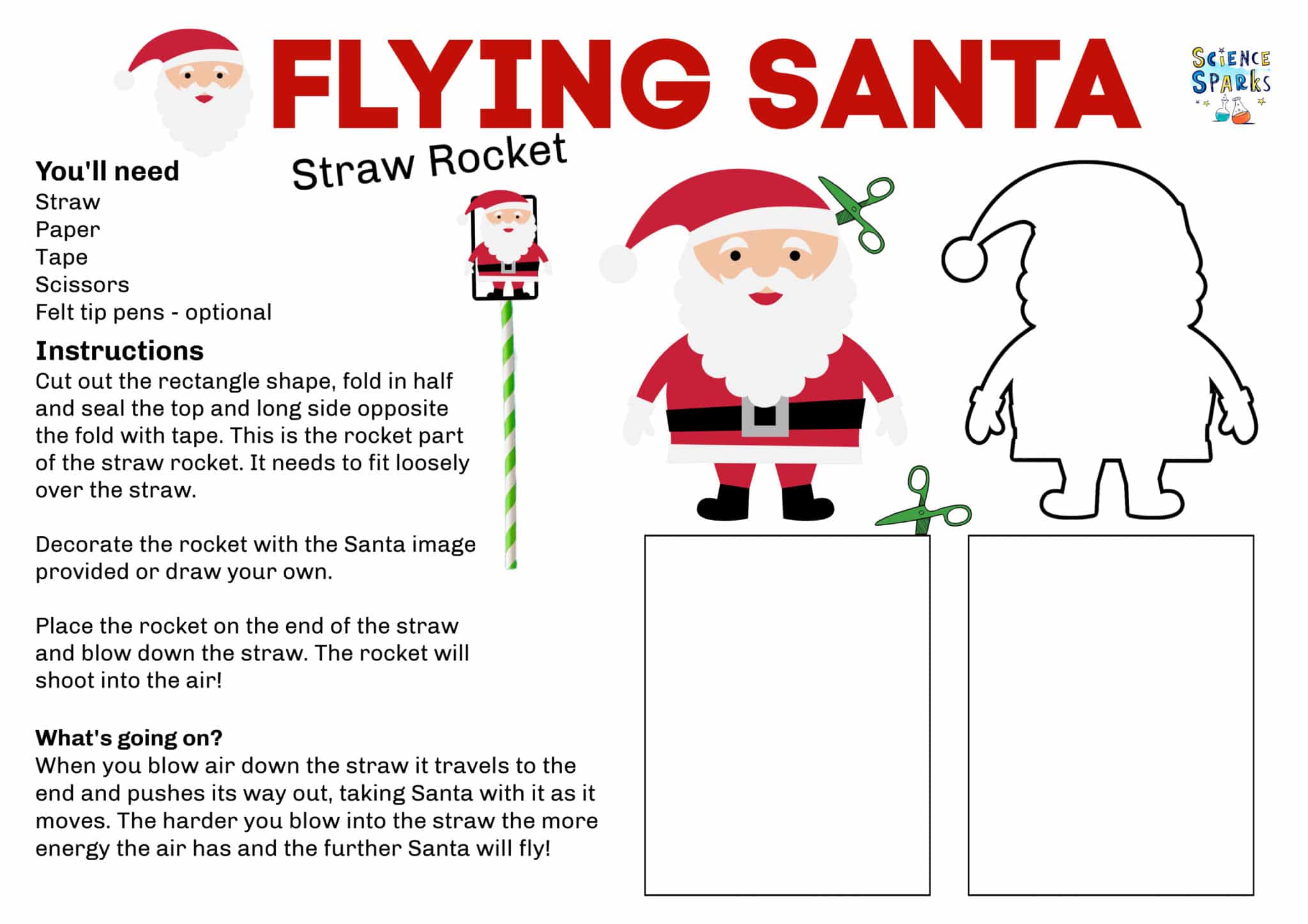 Flying Santa STEM Challenge