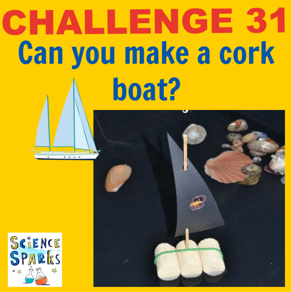 Make a cork boat