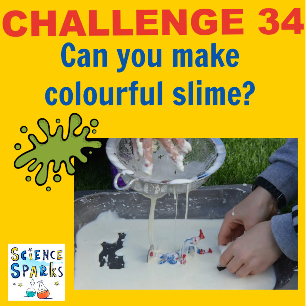 STEM challenge 34 - colourful slime