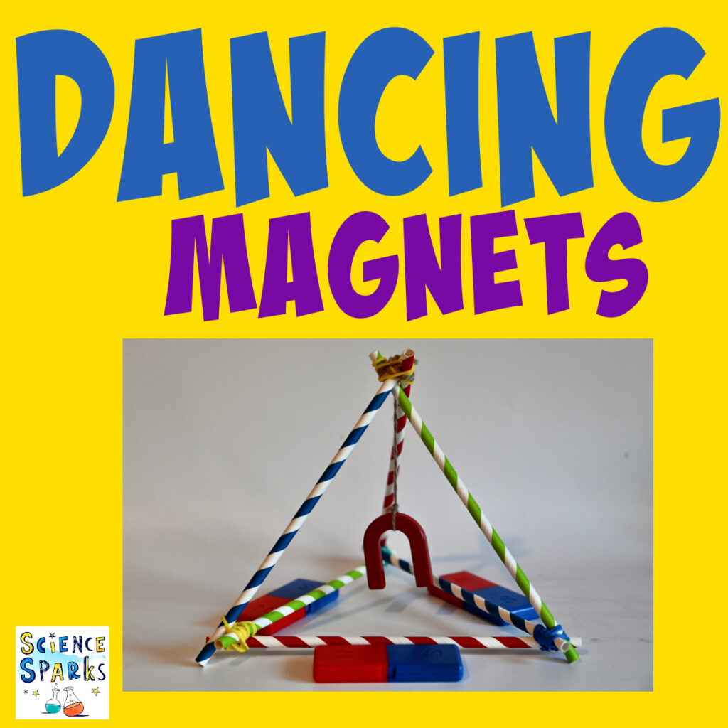 Dancing magnet science demonstration