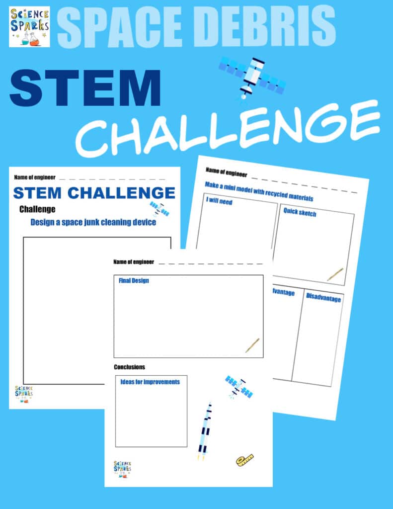 Space debris STEM challenge