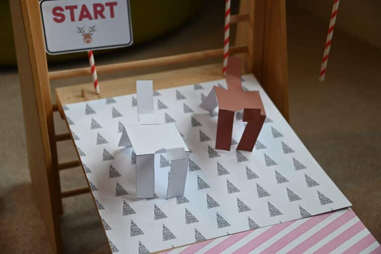 Walking reindeer STEM Challenge