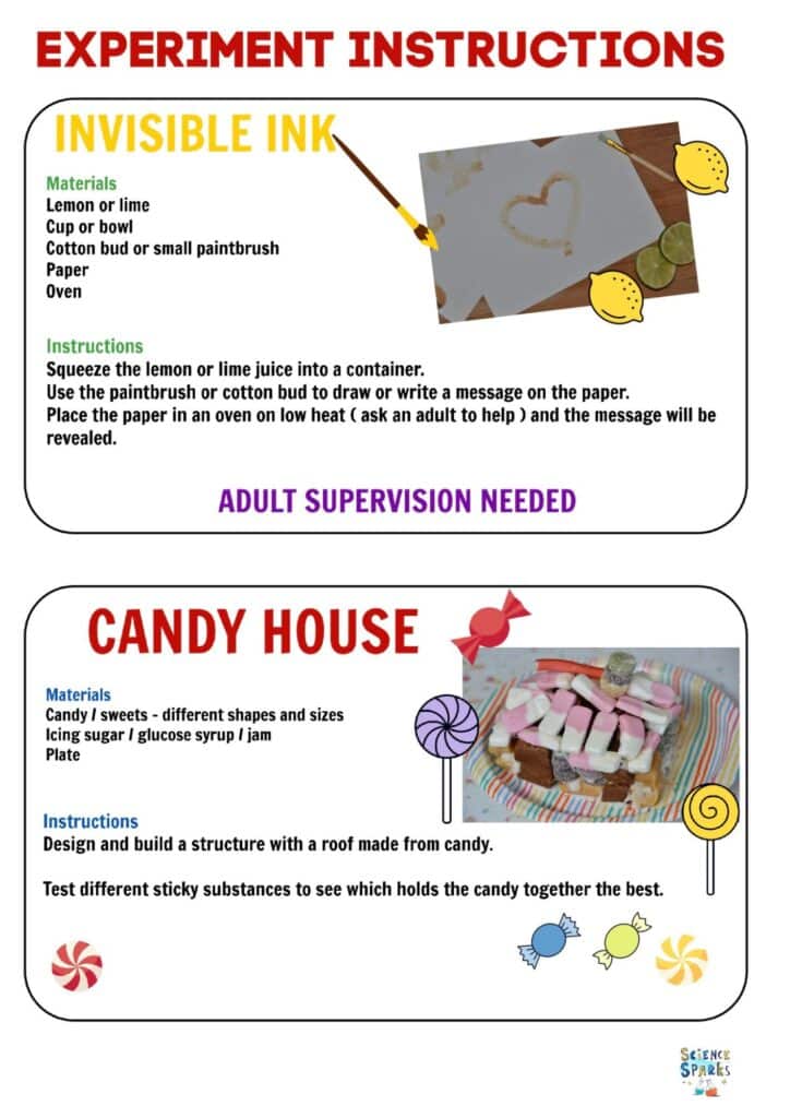 World Book Day fortune Teller Template Activity Instructions page 3