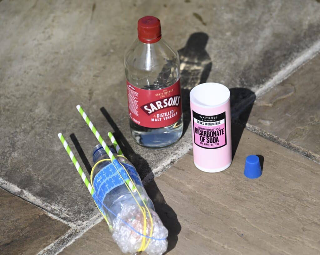 Bottle rocket materials